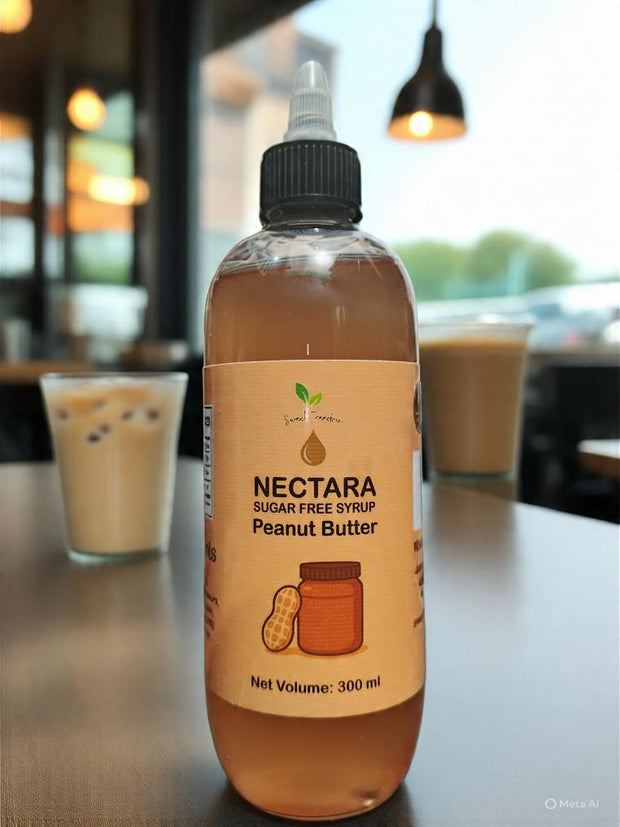 Three-In-One Coffee Syrups Bundle (Vanilla, Caramel, Peanut Butter)