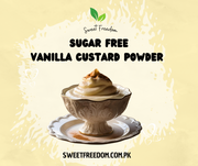 Sugarfree Vanilla Custard Powder - Sweet Freedom