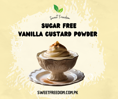 Sugarfree Vanilla Custard Powder - Sweet Freedom