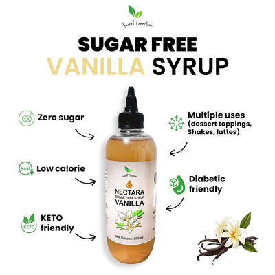 Sugar Free Vanilla Syrup - 400 ml