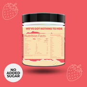 No Added Sugar Strawberry Whey Protien Oats  400gm