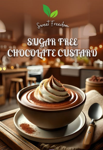 Triple Treat Bundle: Sugarfree Strawberry, Vanilla and Chocolate Custard Powder Pack
