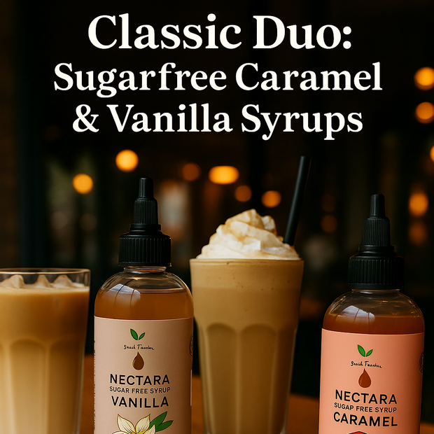 Classic Duo Bundle: Sugarfree Vanilla & Caramel Syrups 300 ml